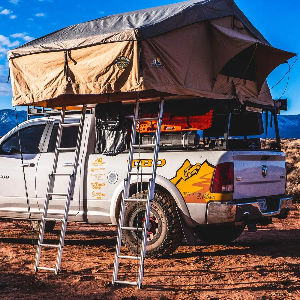 Elite Rooftop Tent Includes Annex Room, 4-5 Person, Tan