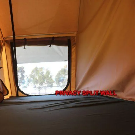 Elite Rooftop Tent Includes Annex Room, 4-5 Person, Tan