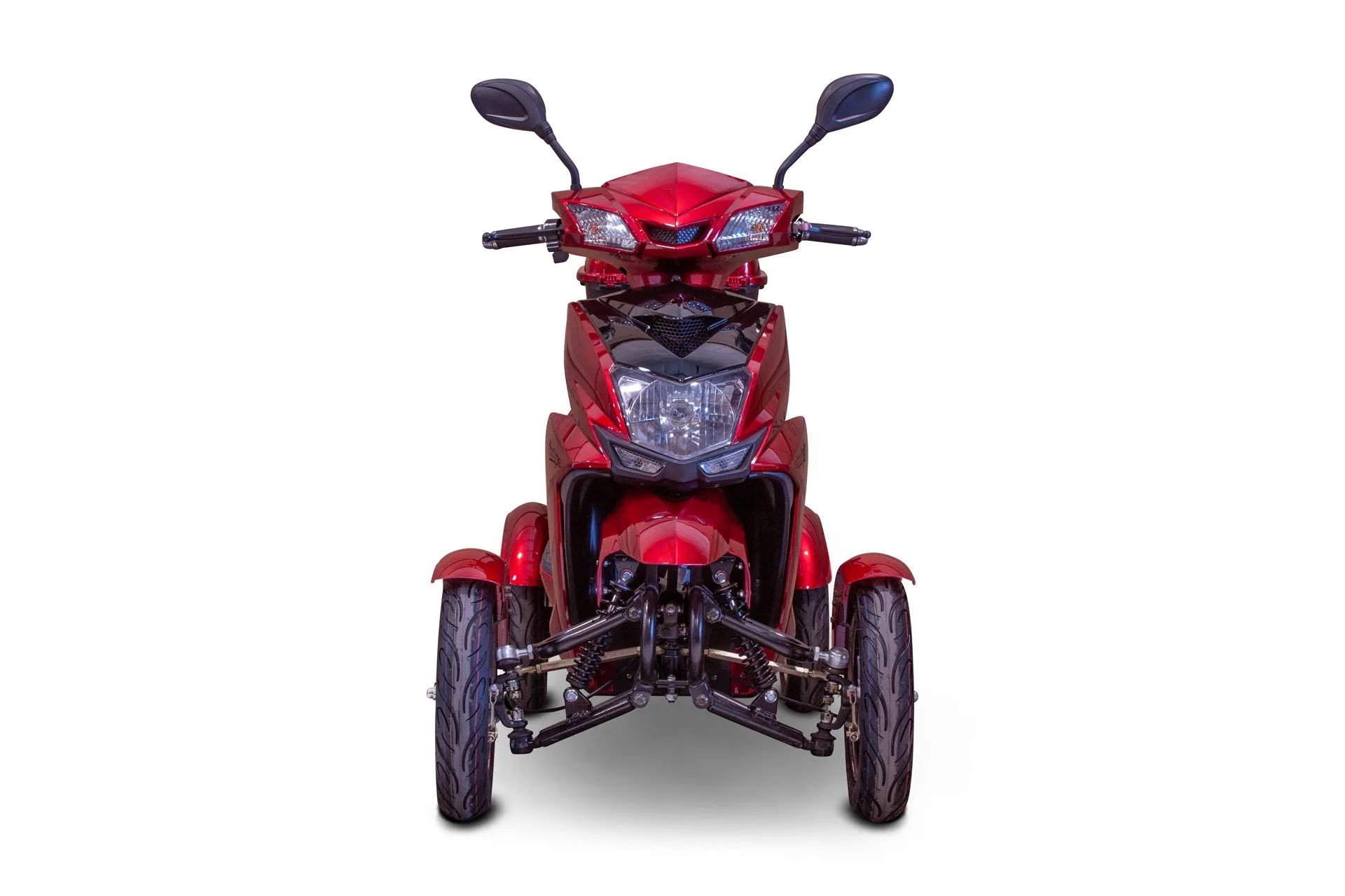 EW-14 Four Wheel 500W Scooter - Front & Rear Suspension