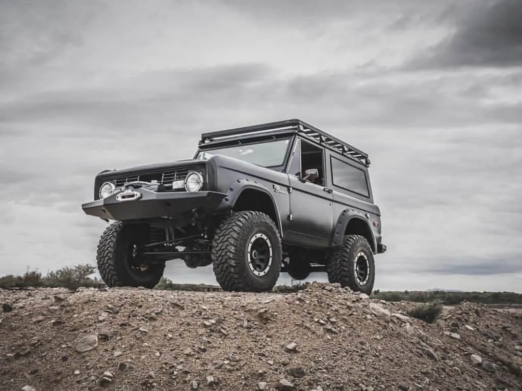 Ford Bronco (1966-1977) Slimline II Roof Rack Kit - by Front Runner