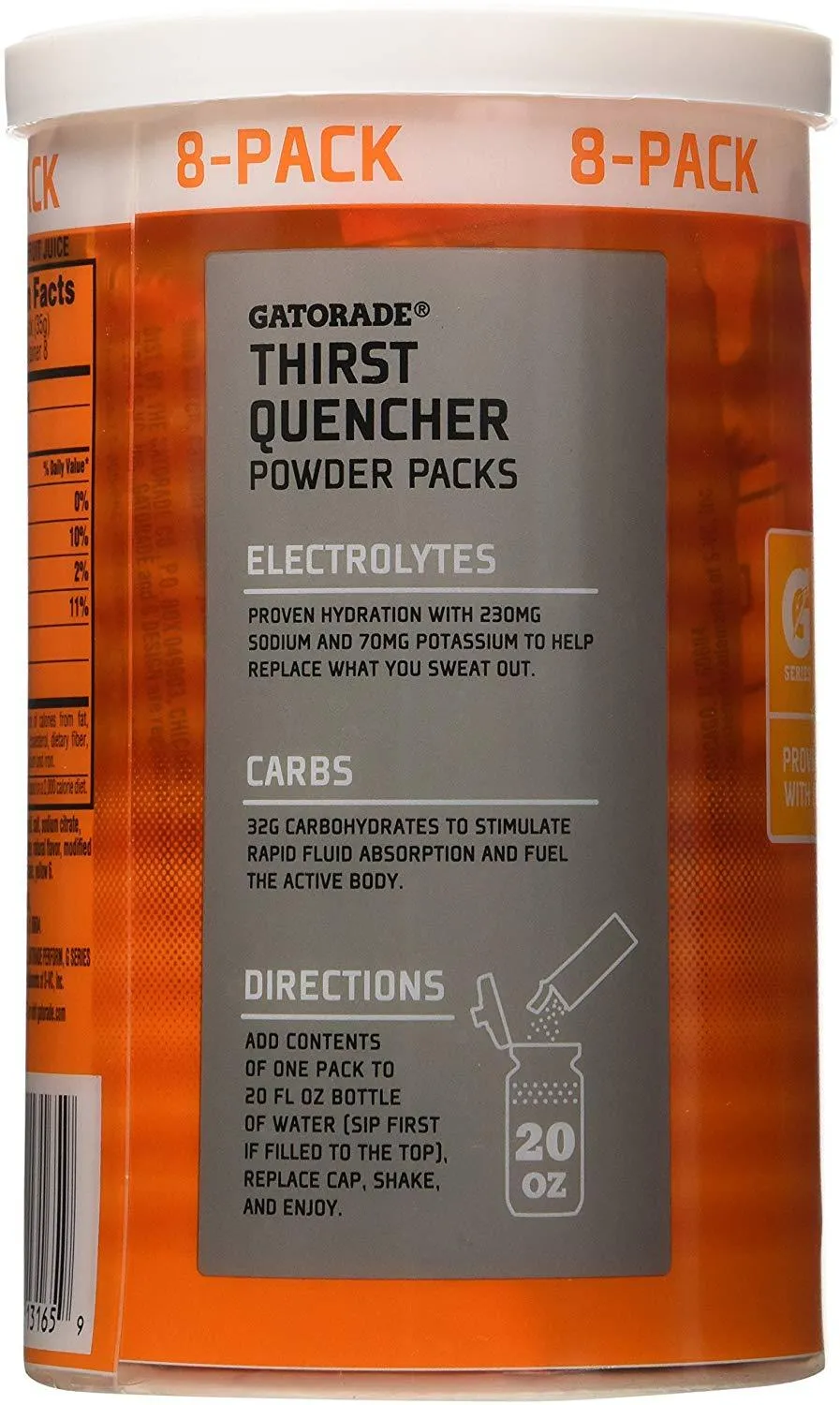 Gatorade Thirst Quencher Powder Packs