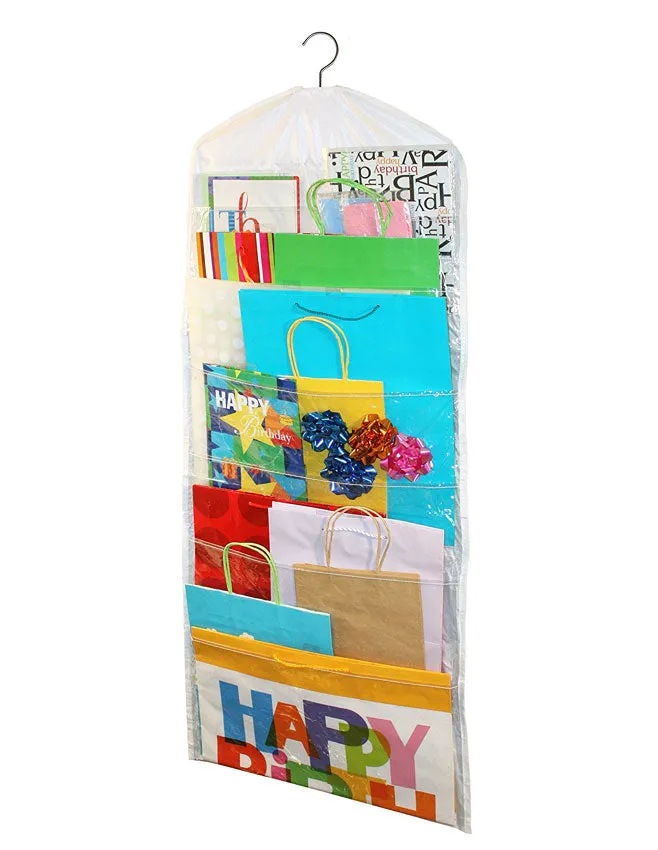 Hanging Gift Bag Organizer