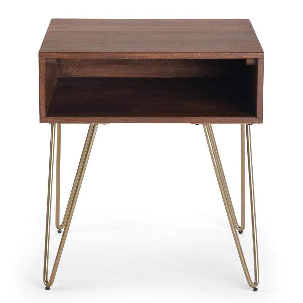 Hunter End Table in Mango