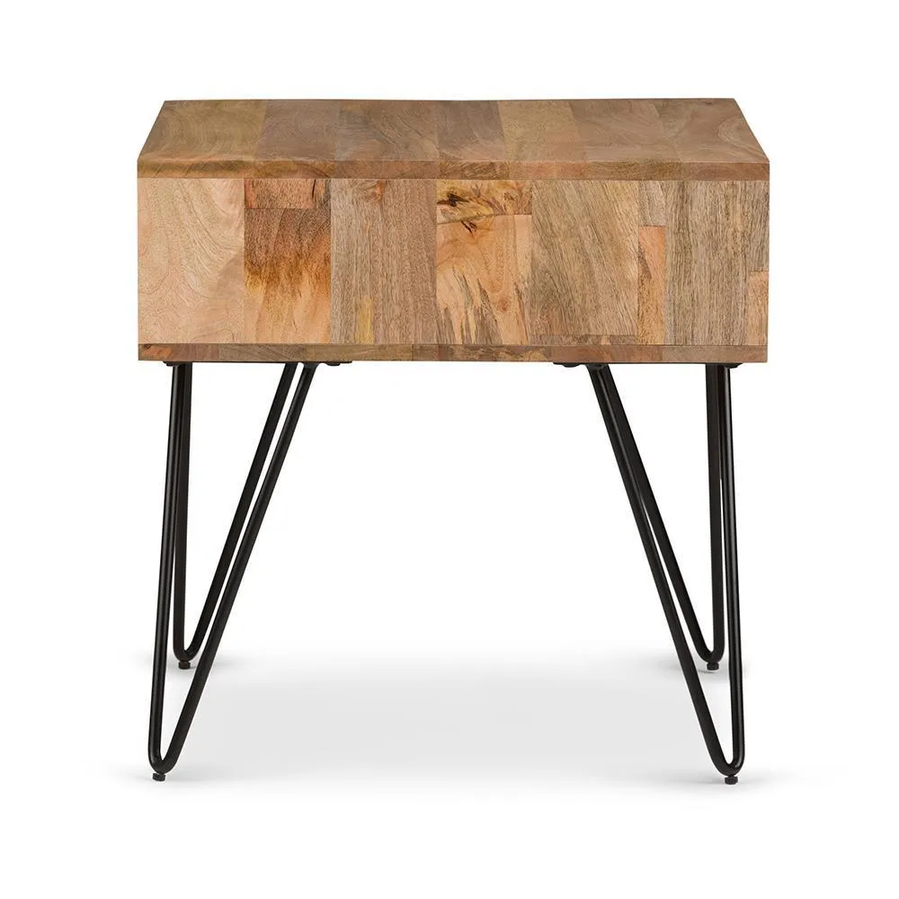 Hunter End Table in Mango