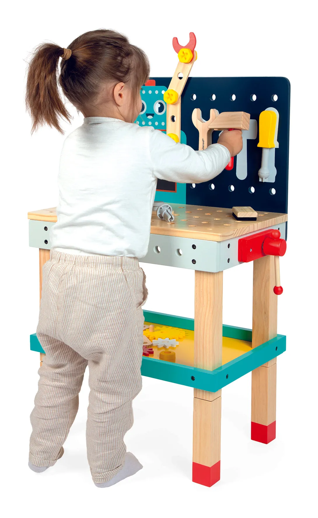 Janod Brico Kids Big Robot DIY Workbench