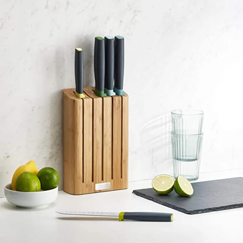 Joseph Joseph Elevate Knives with Bamboo Block