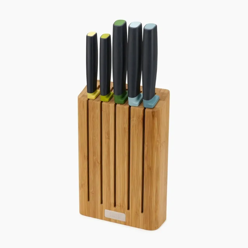 Joseph Joseph Elevate Knives with Bamboo Block