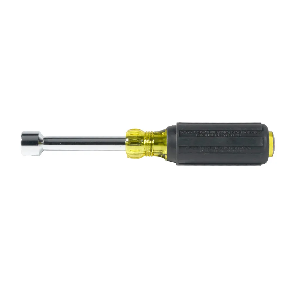 Klein Tools 630-1/4 1/4" Nut Driver 3" Shaft Cushion Grip