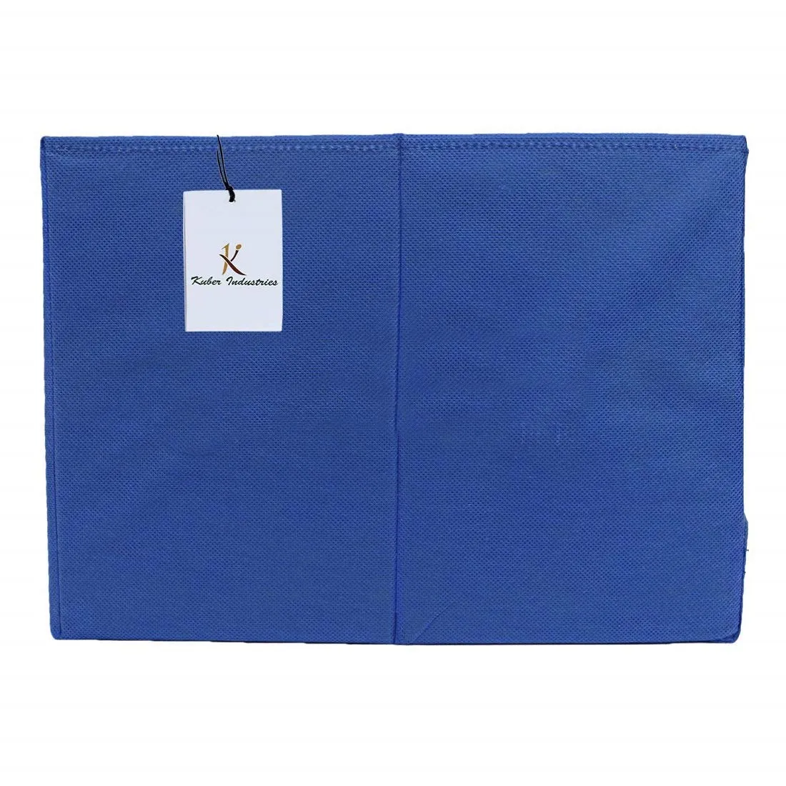 Kuber Industries 2 Piece Non Woven Shirt Stacker Wardrobe Organizer Set, Blue (CTKTC2986)