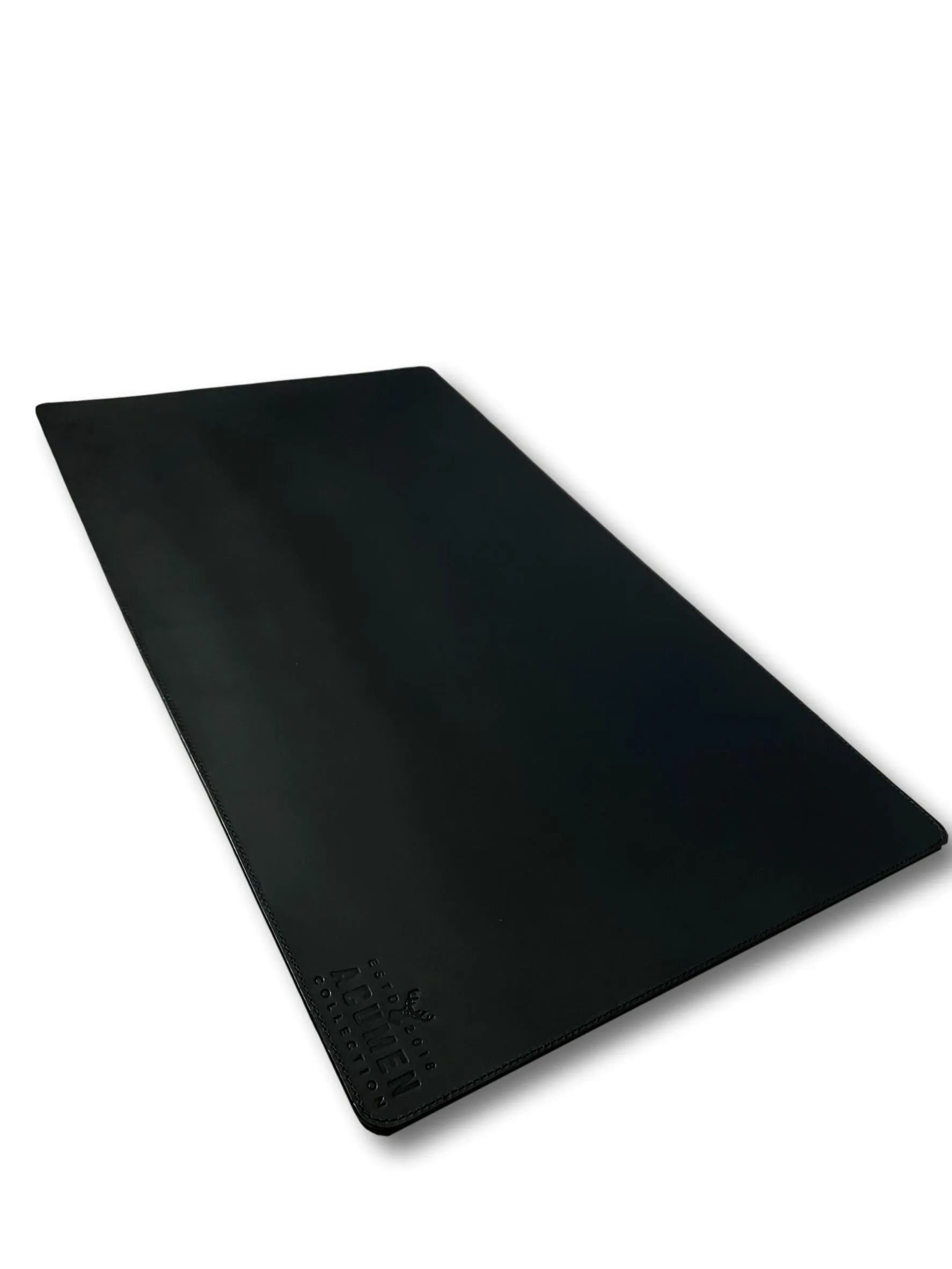 Leather Desk Mat - Black