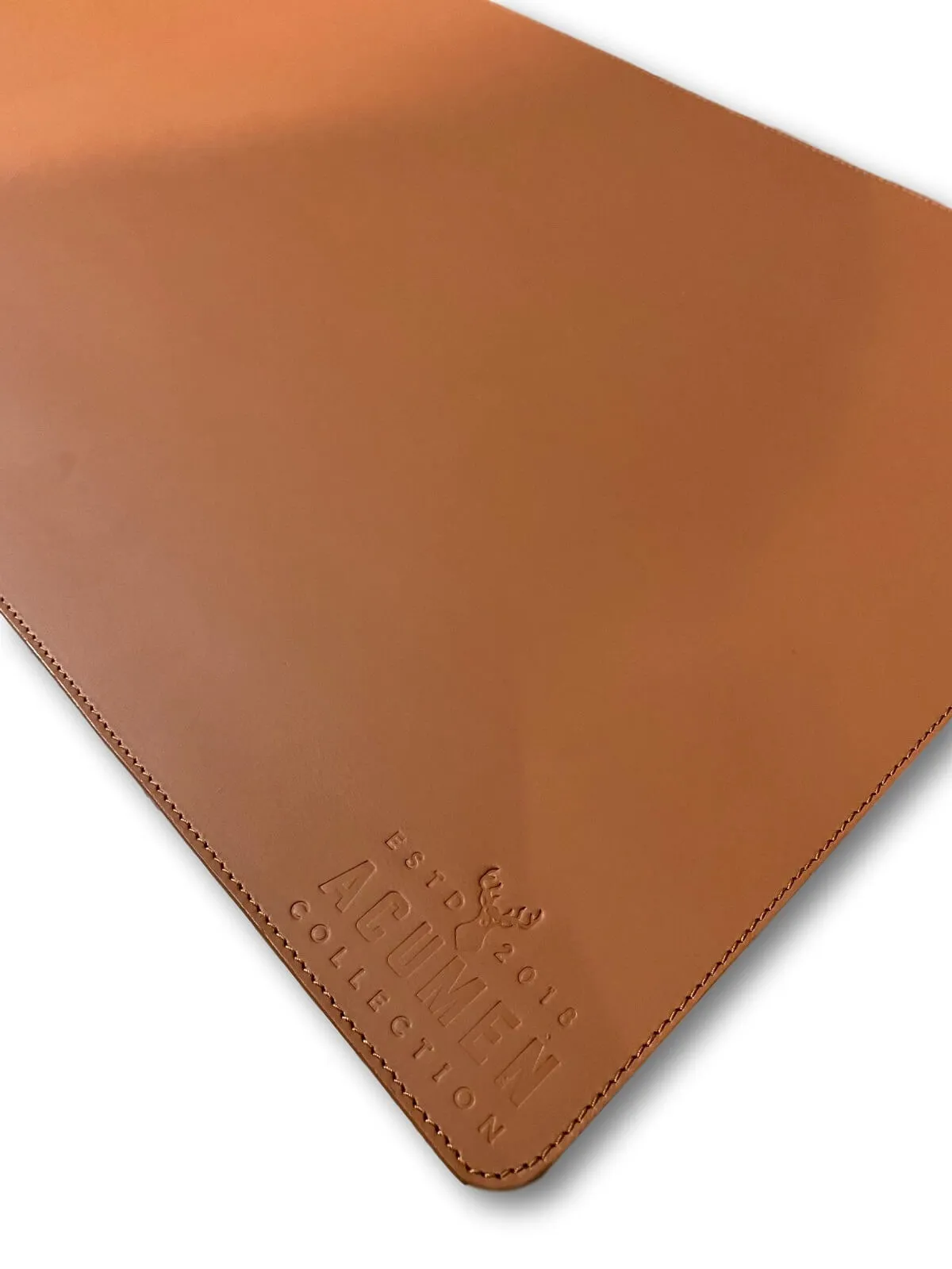 Leather Desk Mat - Tan