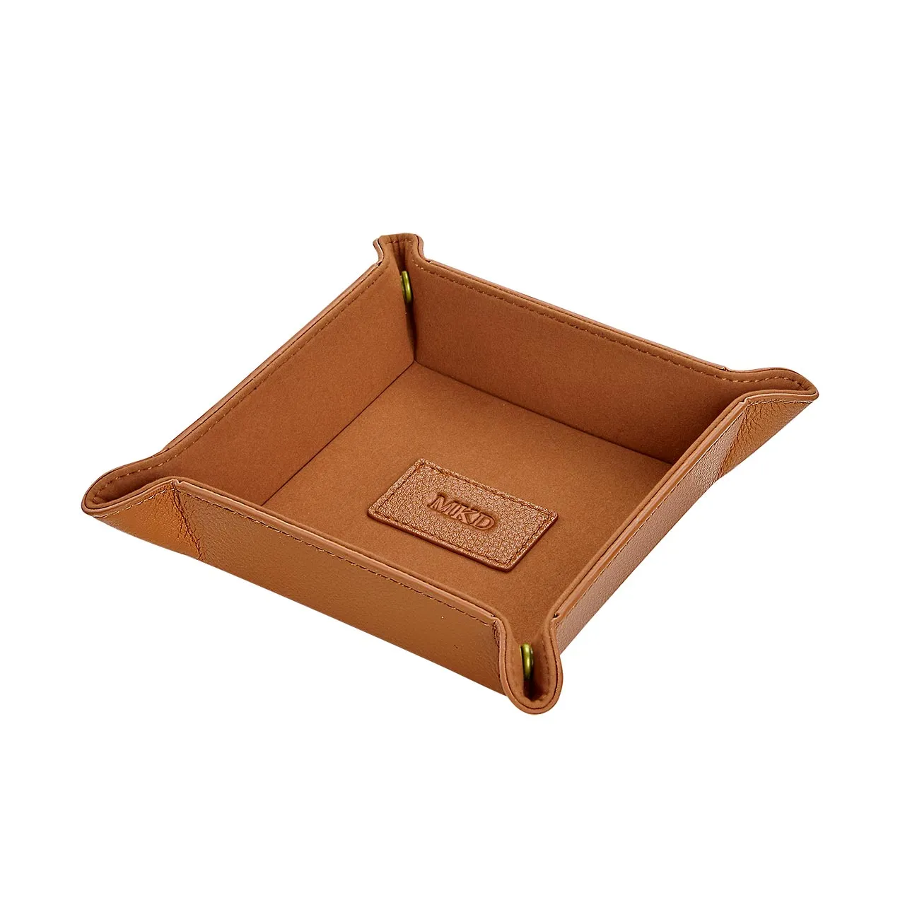 Leather Snap Tray