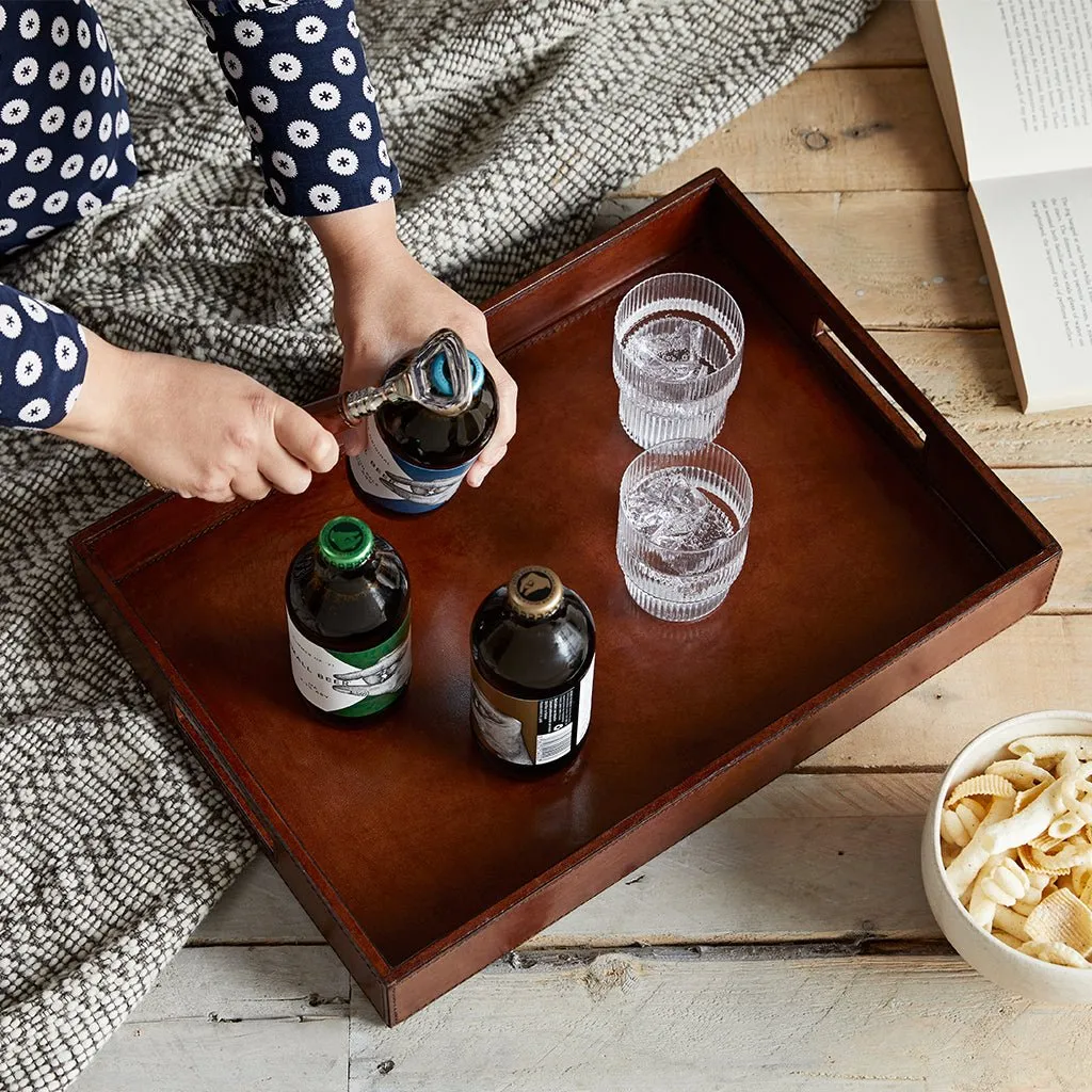 Leather Tea Tray