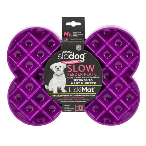 LickiMat Dog Slow Feeder Plate Slodog 6 Colours