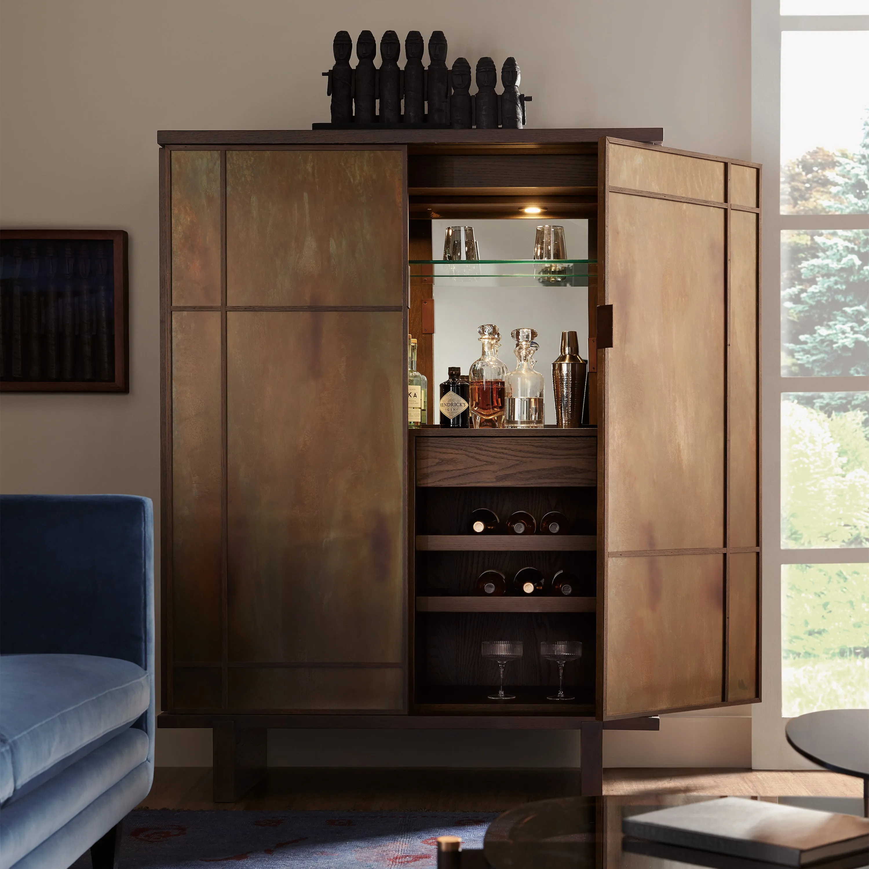 M by Hooker Shoji Bar Cabinet