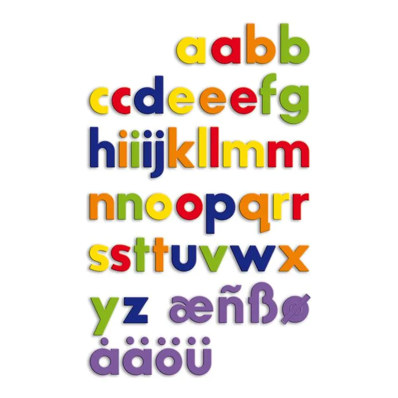 Magnetic Lowercase Letters