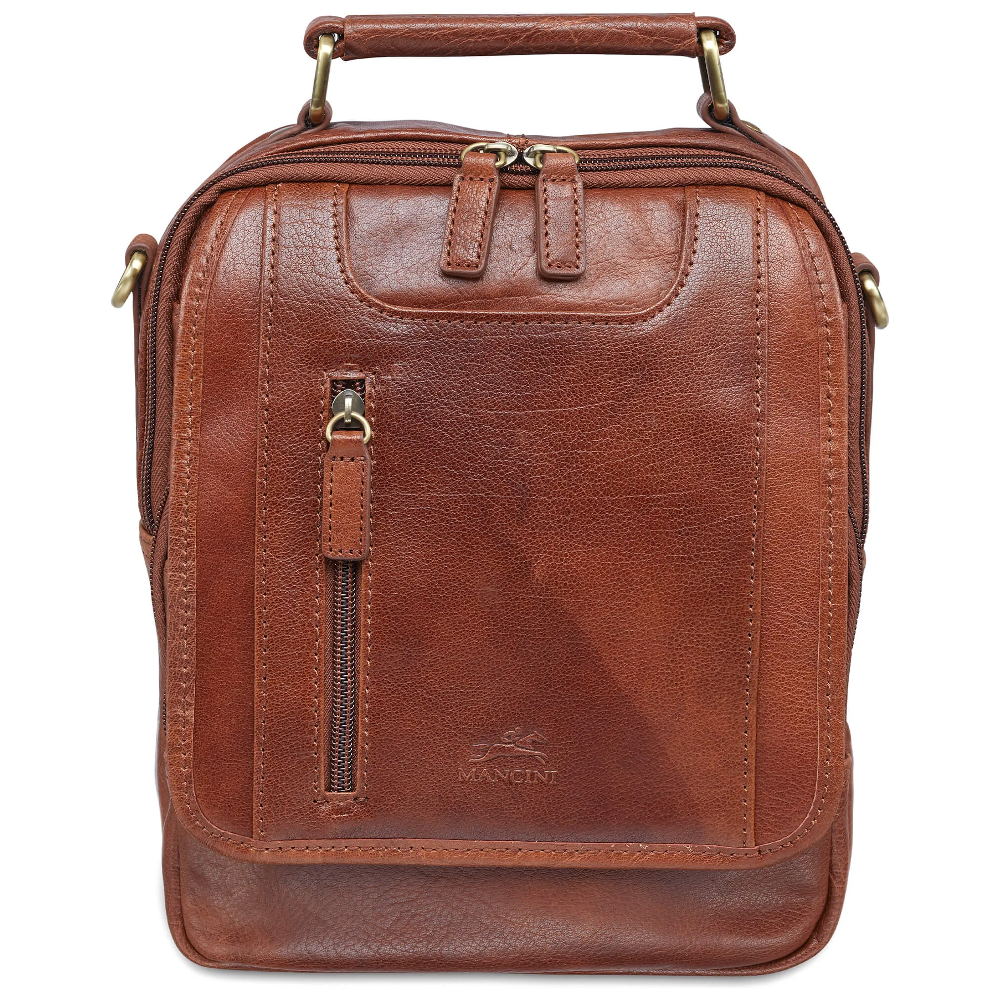 Mancini Leather Unisex Bag