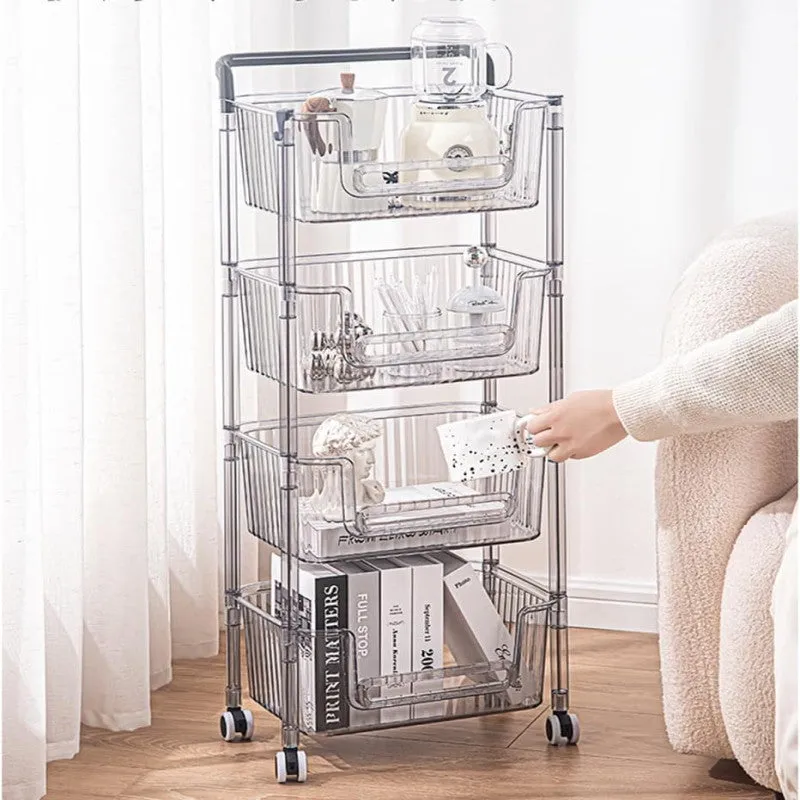 MODERN 4-TIERS PREMIUM STORAGE CART