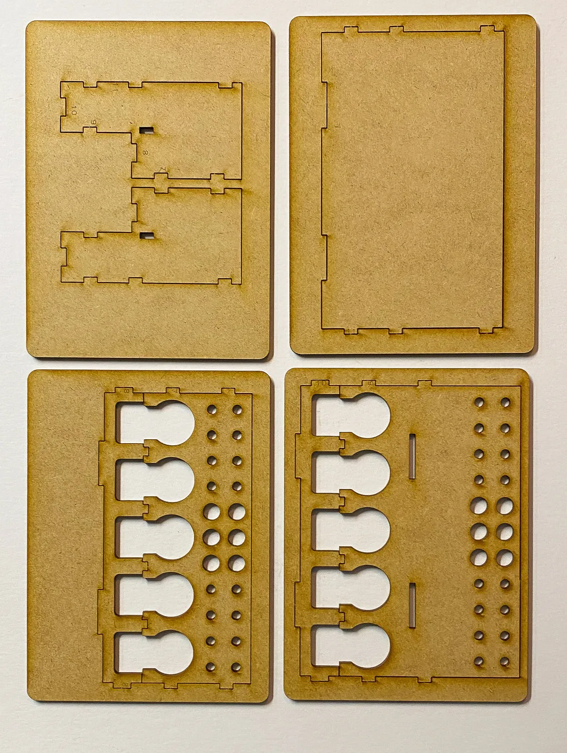 Paint Rack - 26mm, Mini For Vallejo and Army Painter Style Dropper Bottles