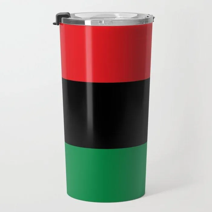 Pan African RBG Flag Bespoke Travel Mug