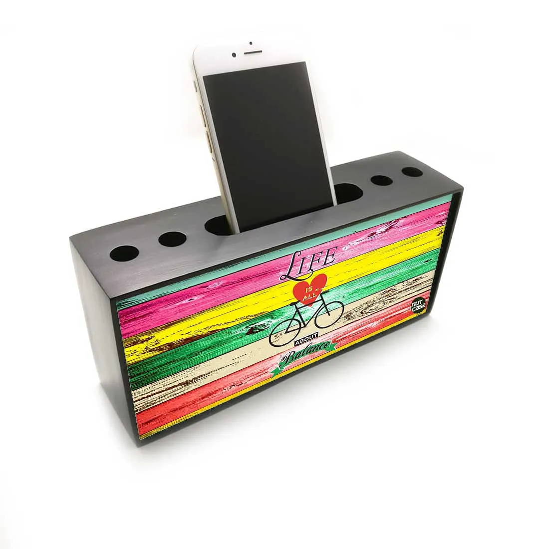 Pen Mobile Stand Holder Desk Organizer - Life Is All About Balance