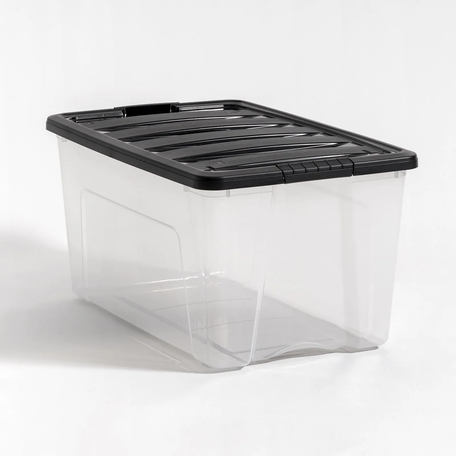 Plastic Storage Bins, Stackable Storage Container 2 Pack - 18 gal. (72 qt.)