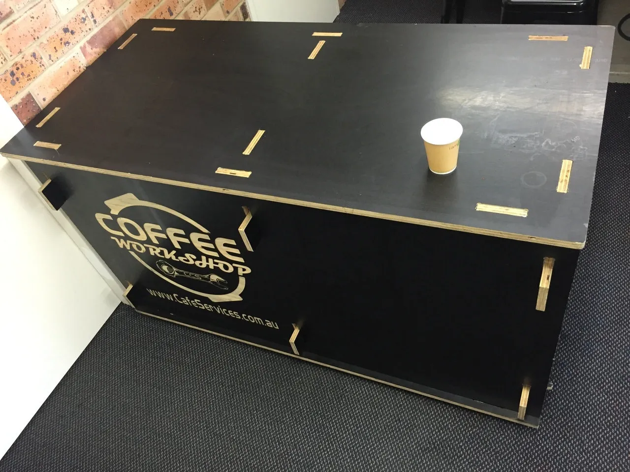 Pop Up Coffee Cart - Your Logo for FREE