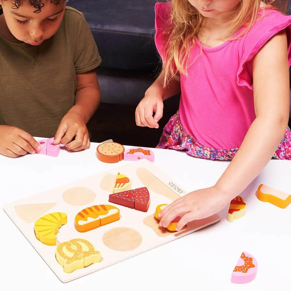 Pretend Bakery Board - Wooden Play Food