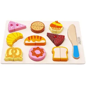 Pretend Bakery Board - Wooden Play Food