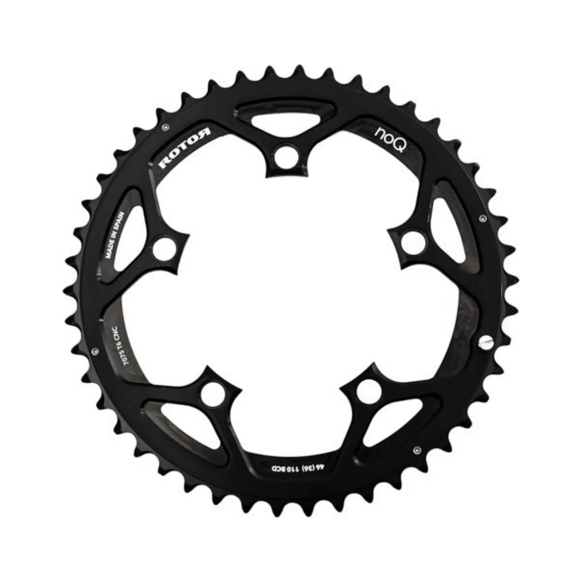 Rotor 3D   cranks with INpower power meter   NoQ 52/36 round chainrings