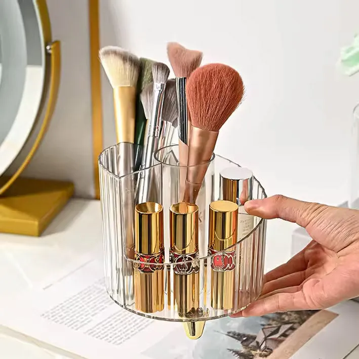 Round Makeup Brush Holder