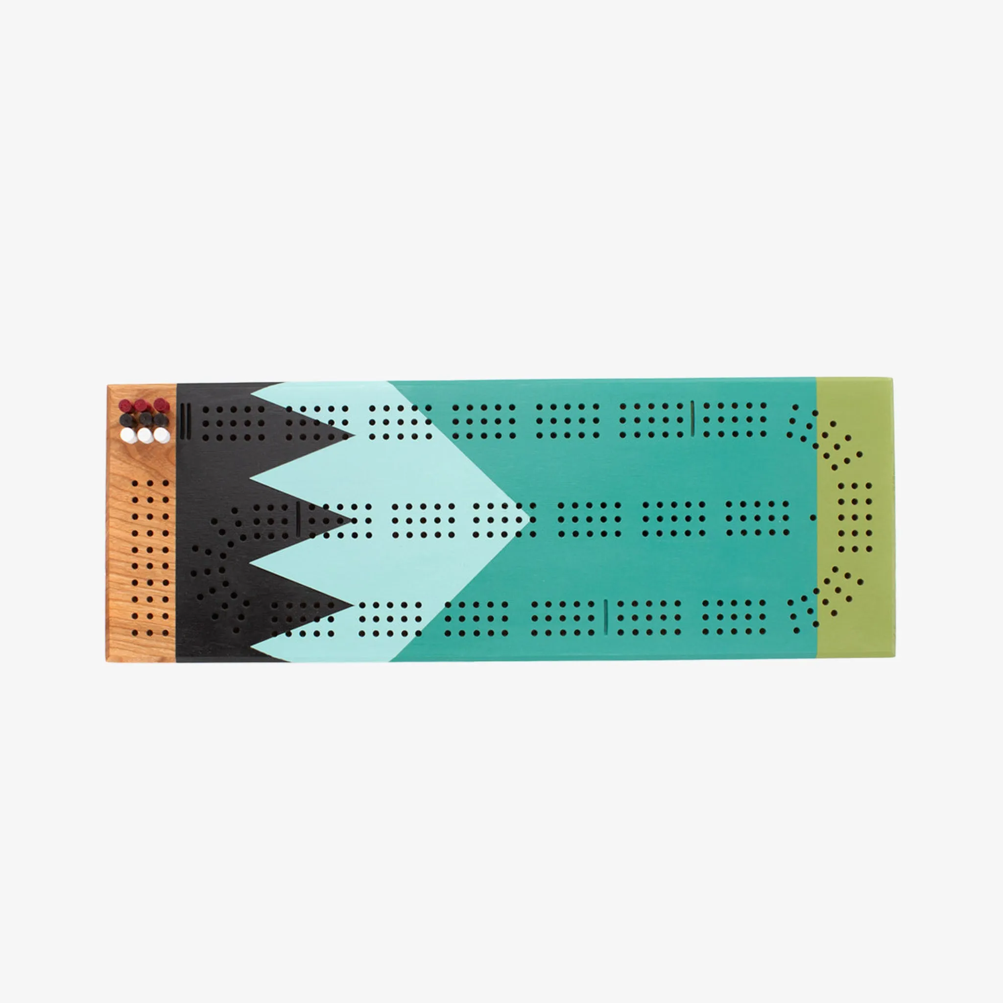 Sanborn Canoe Gooseberry Cribbage Board