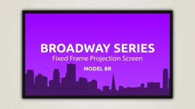 Severtson Screens Broadway Fixed Frame 92" (79.9" x 45.1") HDTV [16:9] BR169092MG