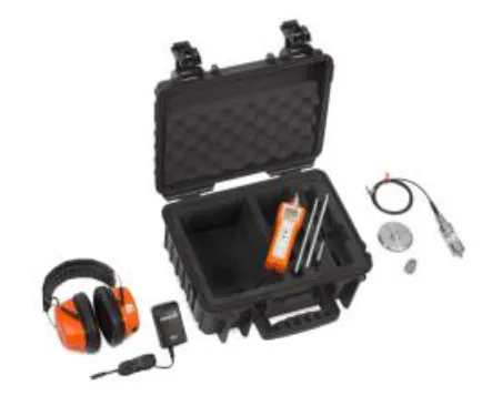 Sewerin Stethophon 04 handheld leak detector - SDR WIRELESS Kits with Hard Case