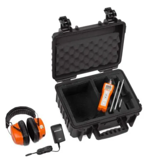 Sewerin Stethophon 04 handheld leak detector - SDR WIRELESS Kits with Hard Case