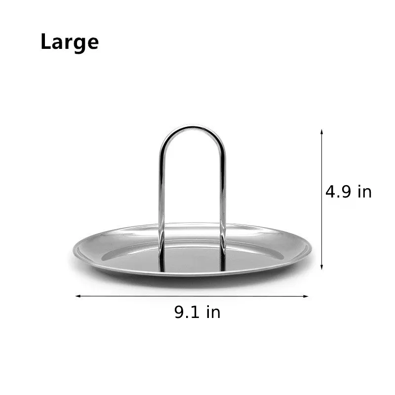 Silver Plated Portable Storage Tray