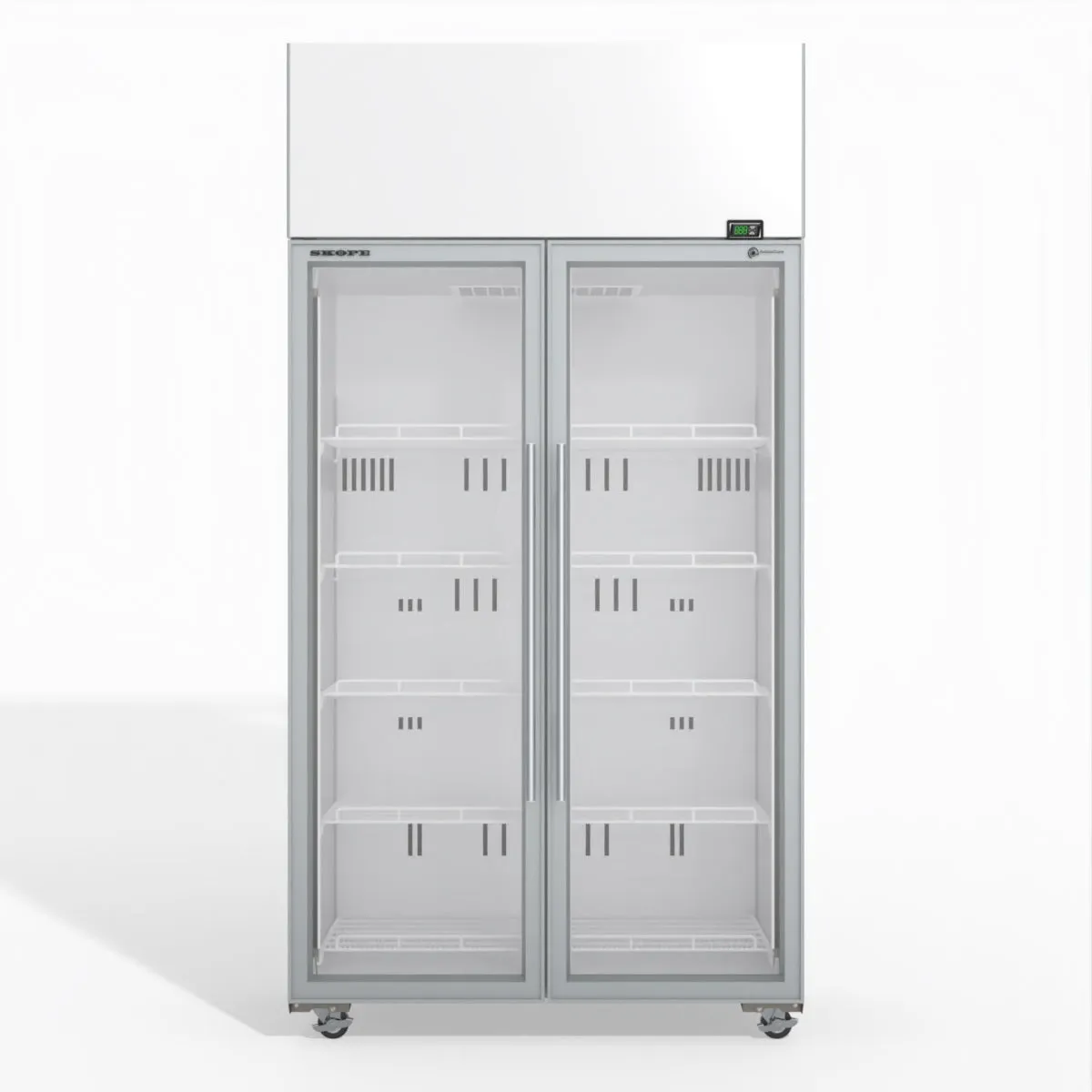 Skope 2 Glass Door Display or Storage Fridge - SKT1000N-A