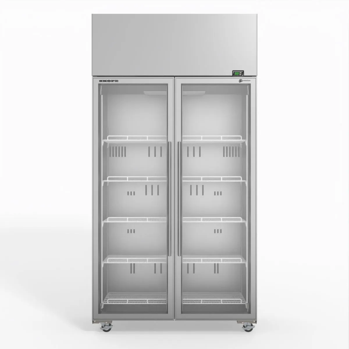 Skope 2 Glass Door Display or Storage Fridge - SKT1000N-A