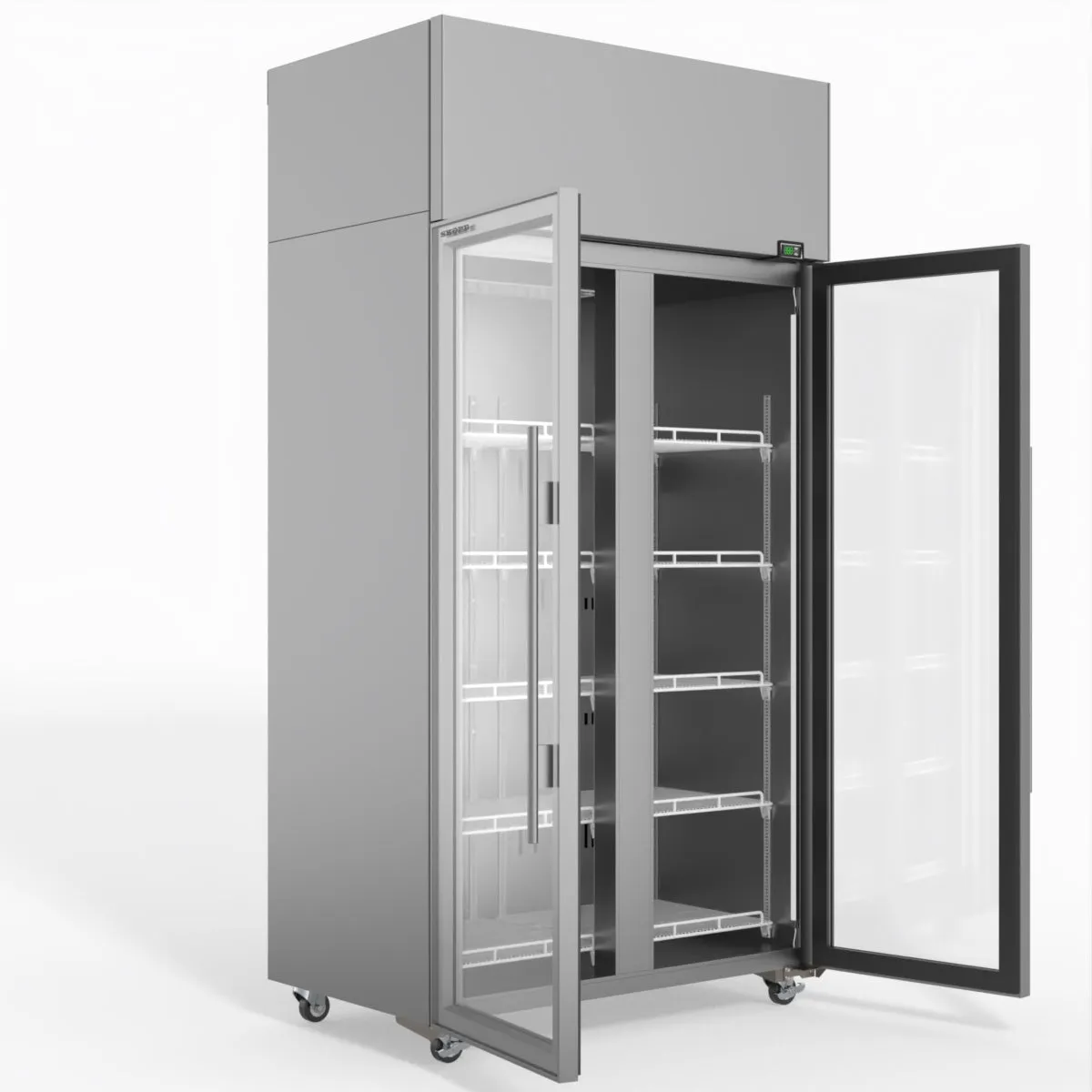 Skope 2 Glass Door Display or Storage Fridge - SKT1000N-A