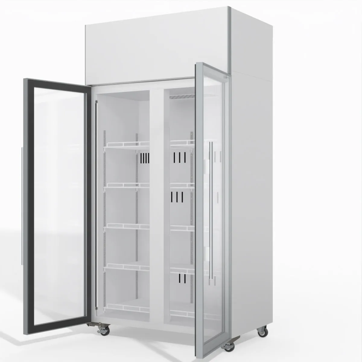 Skope 2 Glass Door Display or Storage Fridge - SKT1000N-A