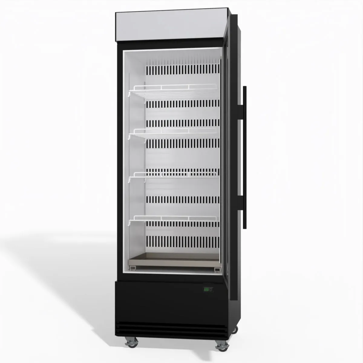 Skope BME600N-AC 1 Glass Door Display or Storage Fridge, Lit Sign