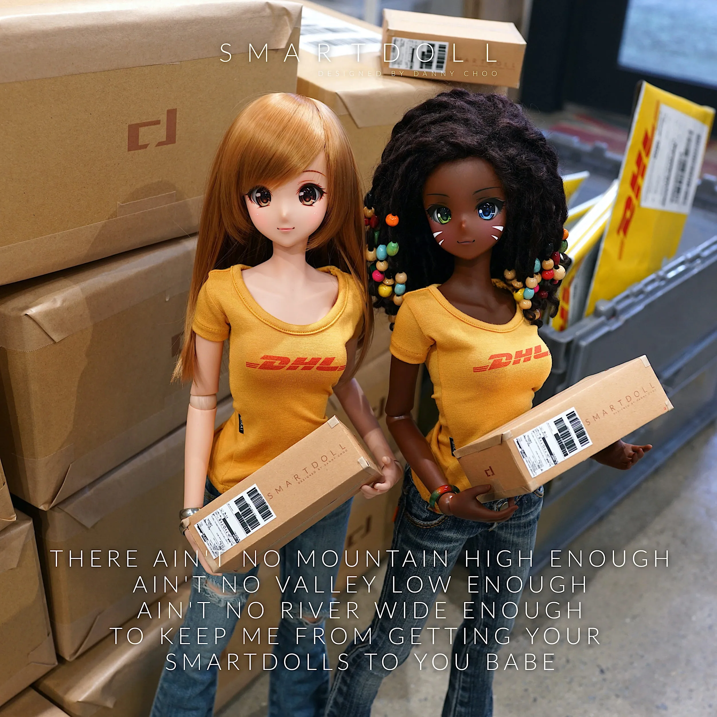 Smart Doll Box Papercraft Cut Out