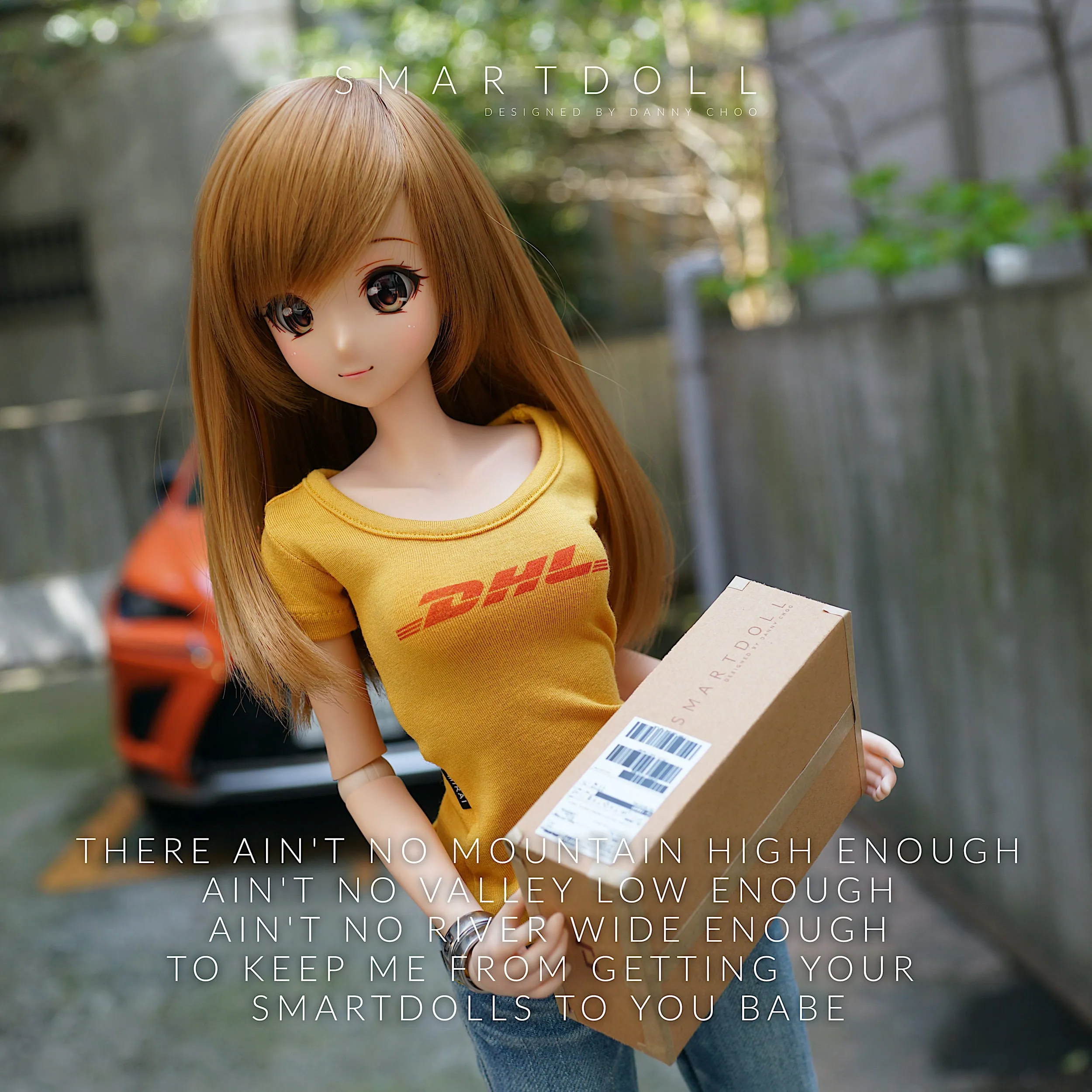 Smart Doll Box Papercraft Cut Out