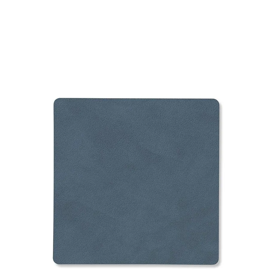 Square Nupo Leather Glass Mats