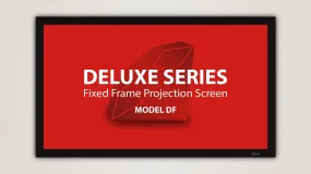 Stevertson Screens Deluxe Fixed Frame Series 350" (192.0" x 108.0") HDTV [16:9] DF169350BWMP