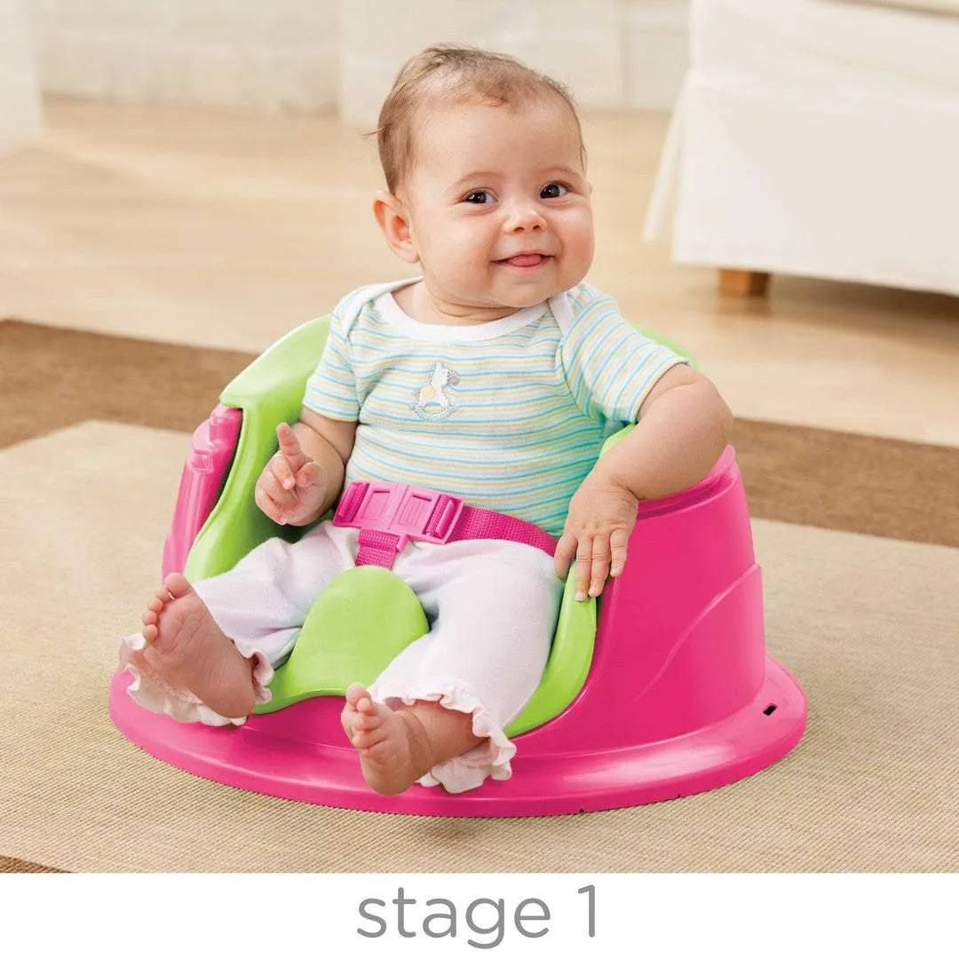 Summer Infant 3-Stage Deluxe Super Seat Booster -6months To 36 months(Island Giggles) Distressed Box