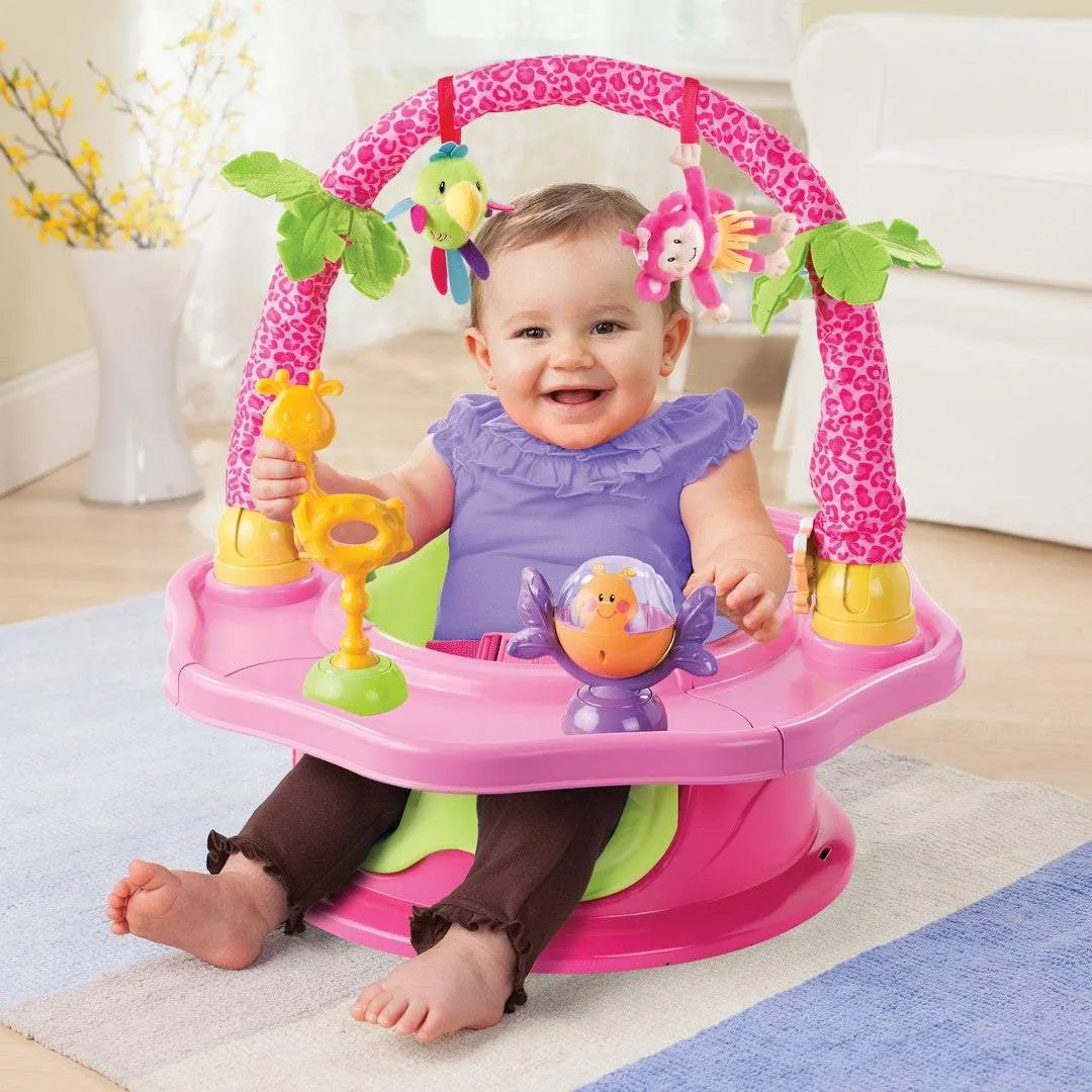 Summer Infant 3-Stage Deluxe Super Seat Booster -6months To 36 months(Island Giggles) Distressed Box