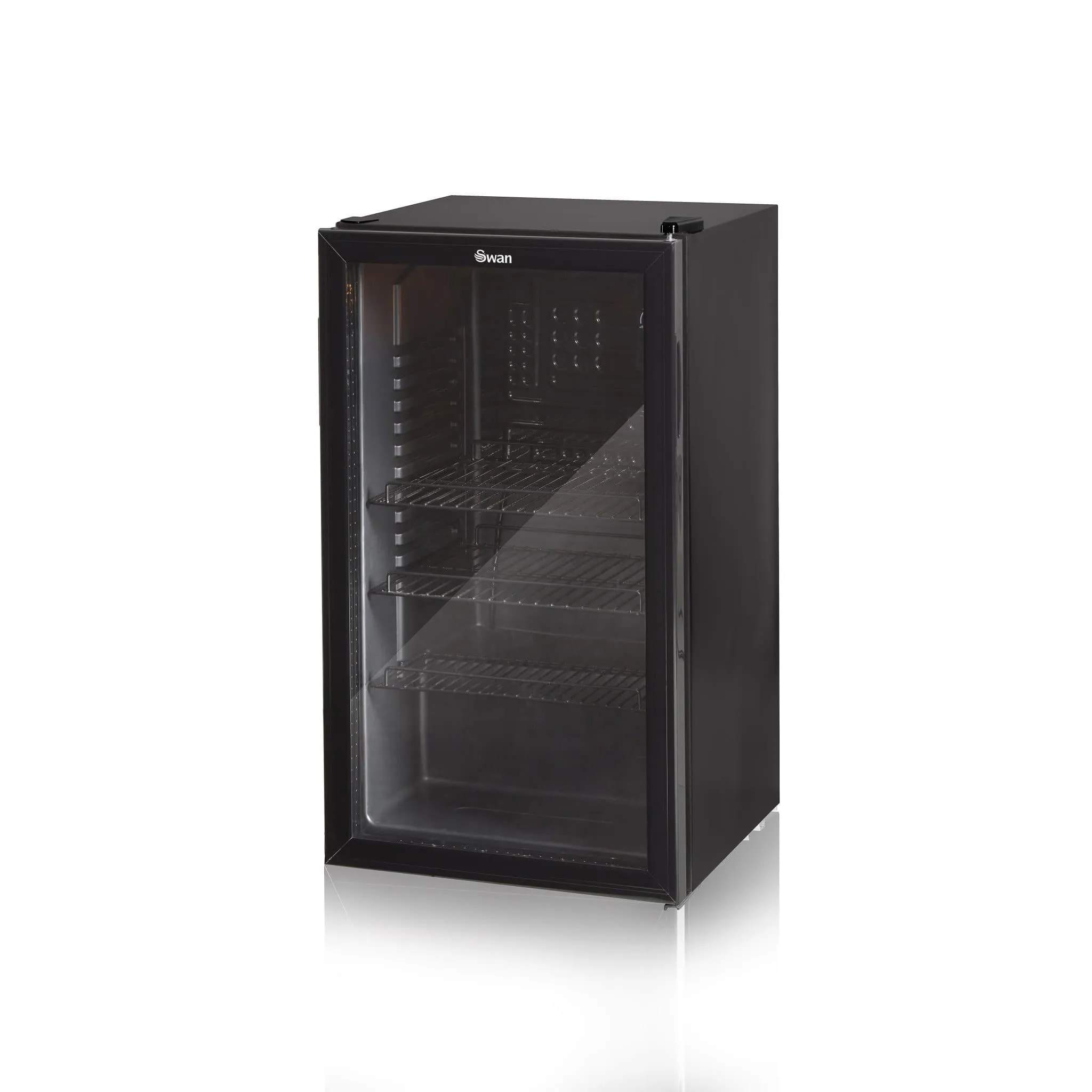 Swan 80L Glass Fronted Under Counter Fridge