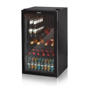 Swan 80L Glass Fronted Under Counter Fridge