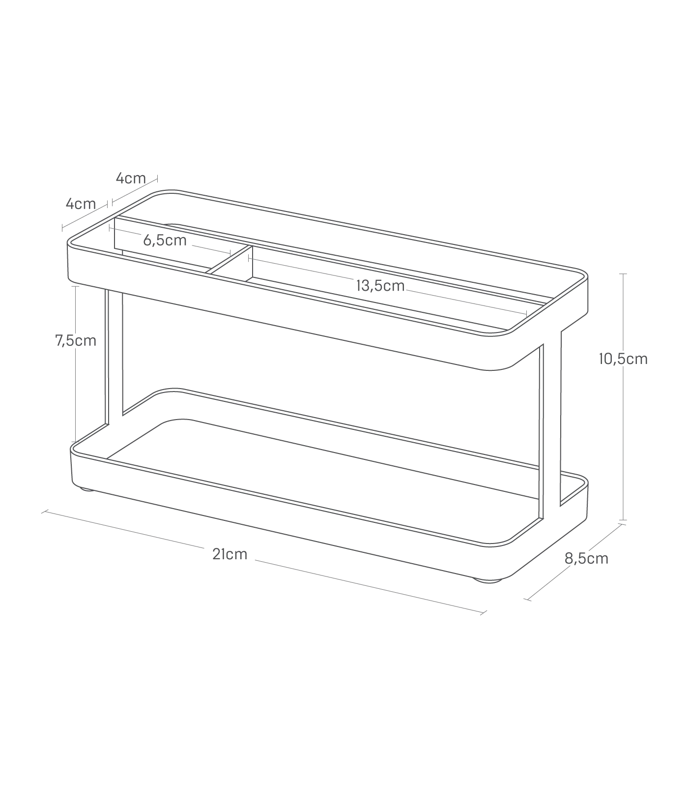 Table Organiser Rack